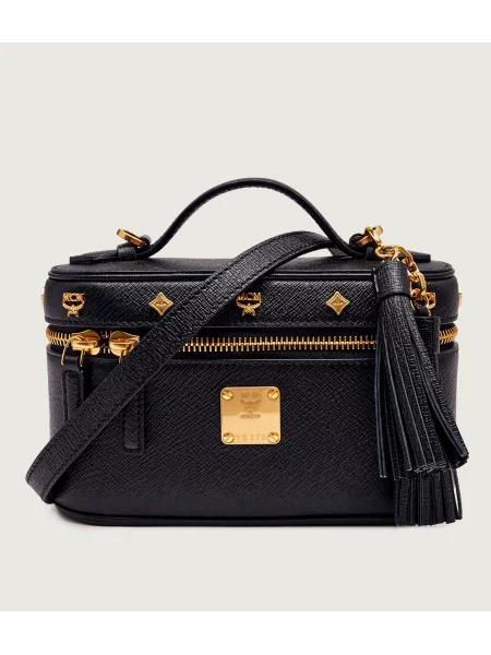Rucsac Mcm din piele negru