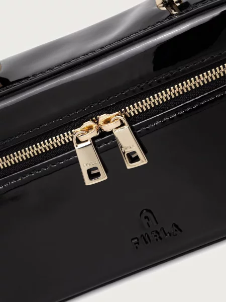 Кожаная сумка через плечо Furla