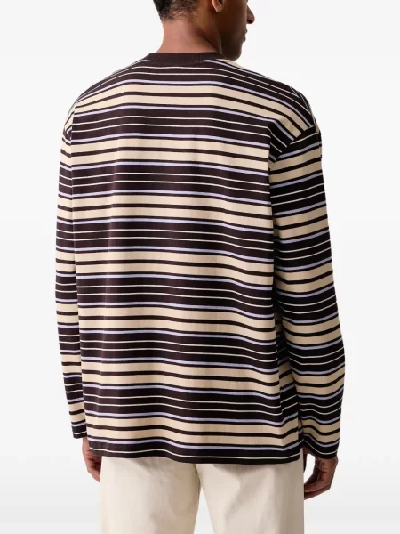 Lung tricou Les Deux maro