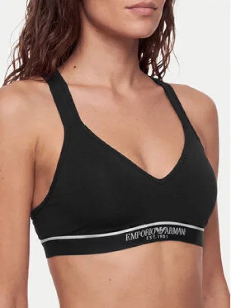 Emporio Armani Underwear Top nedrček črna