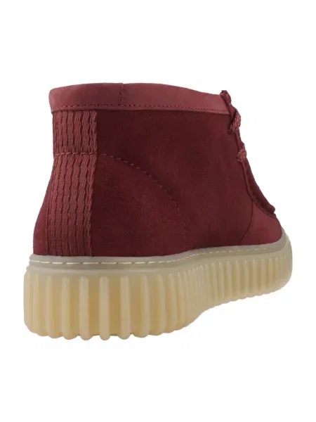 Clarks Gležnjače Torhill Hi tamnocrvena