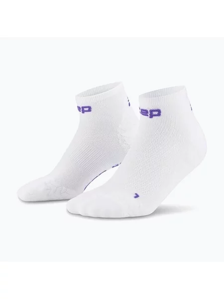 Șosete pentru femei CEP Ultralight Low Cut white alb