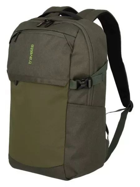 Travelite Pathway Allround Olive Backpack Green