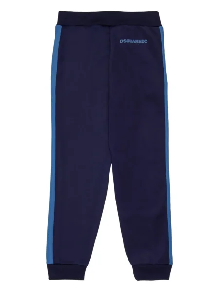 Spodnie dziecięce Dsquared2 niebieskie