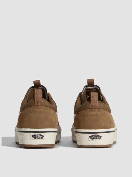 Замшевые утепленные кеды Vans коричневые