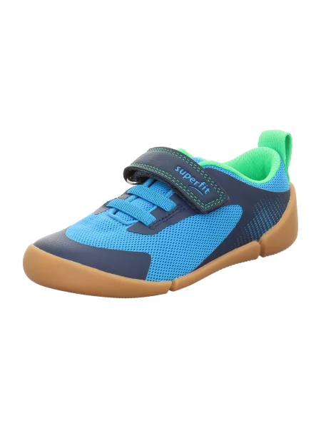 SUPERFIT Tenisky VENTO / námornícka / neónovo zelená modrá