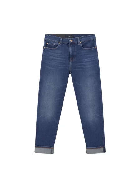 Jeansy 7 For All Mankind niebieskie