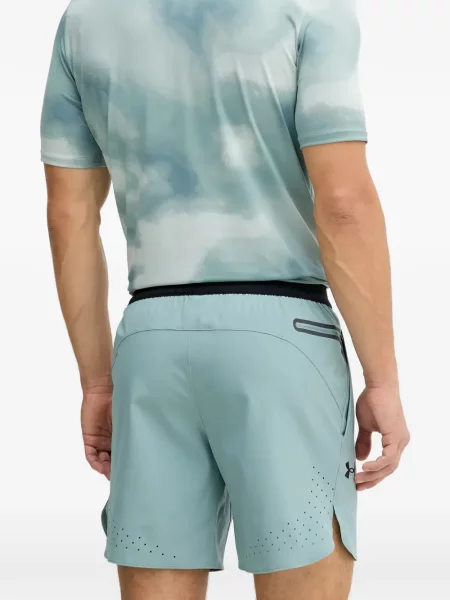 Pantaloni scurți Under Armour cu autograf albastru