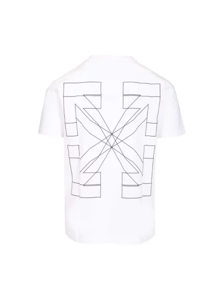 Koszulka Off-white z nadrukiem biała