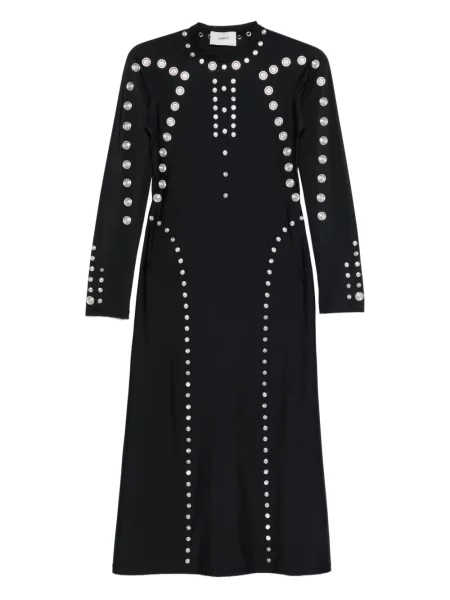 Rochie maxi Coperni lungă de costum negru