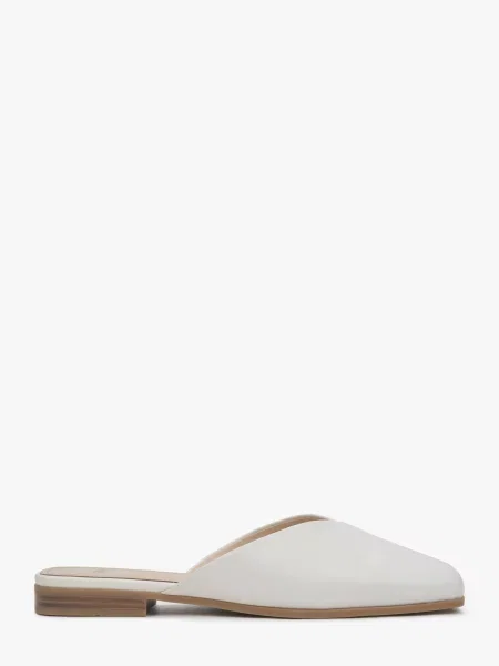Шкіряні Шльопанці Estro білий