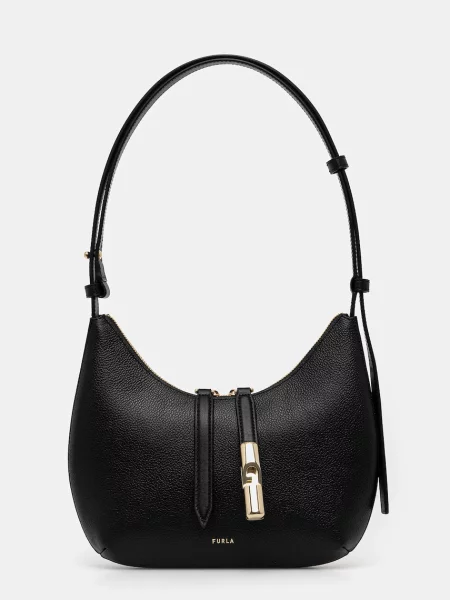 FURLA Geantă de umăr GOCCIA' negru