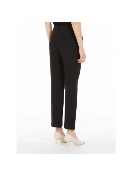Spodnie Max Mara czarne