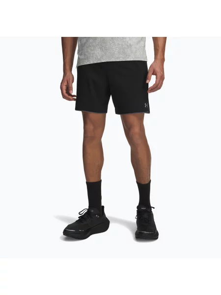 Pantaloni scurți de alergare pentru bărbați Under Armour Velociti Pro Shorts ultimate black/reflective negru