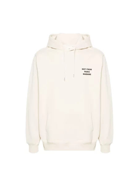 Bluza z kapturem Drole De Monsieur beżowa