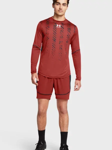 Короткі спортивні шорти Under Armour бордові