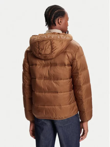 Tommy Jeans Žieminė striukė ruda