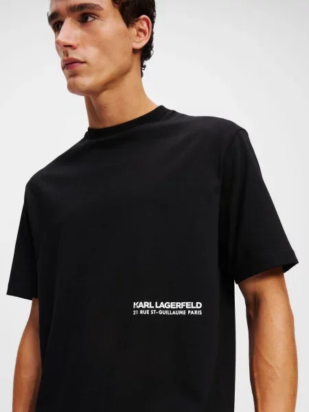 Футболка Karl Lagerfeld чорна