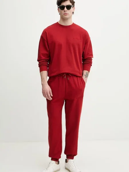Tommy Hilfiger pulover rdeča