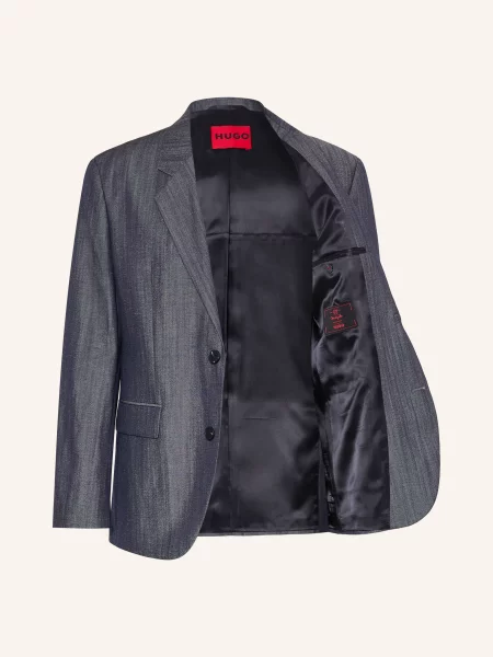 Hugo Sako Karlo Modern Fit open blue modré