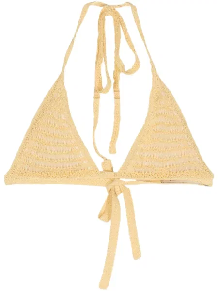 Top Paloma Wool wełniany żółty