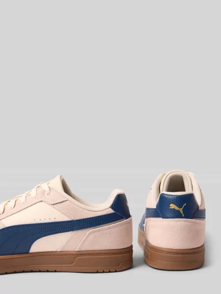 Sneakersy z paskiem w kontrastowym kolorze z boku Puma