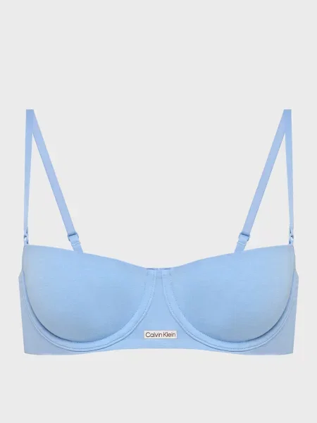 Без підкладки бюстгальтер Calvin Klein блакитний