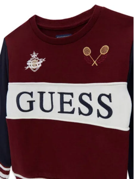 Guess Pulóver Bordó