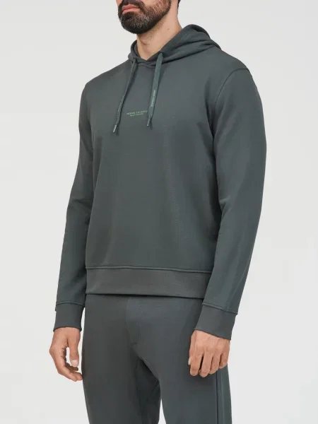Толстовка Armani Exchange зеленая