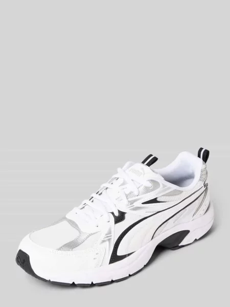 Sneakersy z nadruk z logo model Milenio' Puma białe