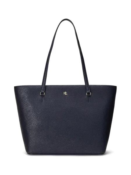 Geantă shopper Lauren Ralph Lauren din piele