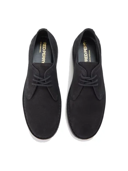 Sneakersy Fred Perry skórzane czarne