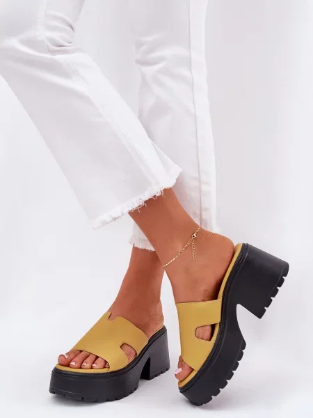 Copati Boto s platformo siva