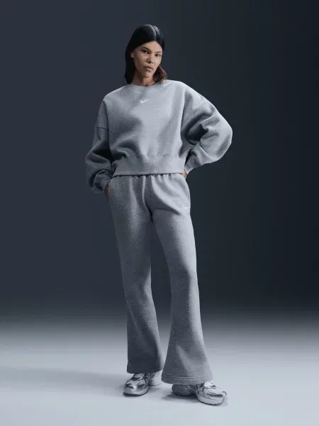 Світшот NIKE NSW PHNX OOS CREW бавовна/поліестер сірий
