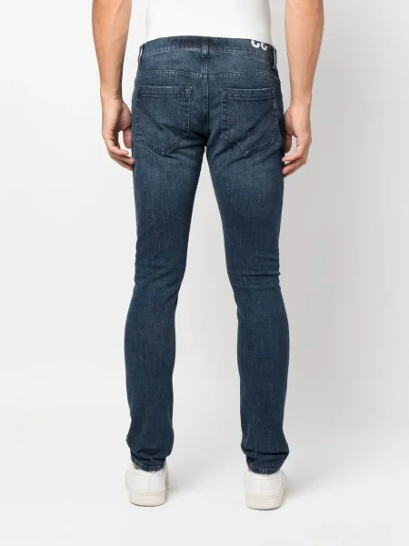 Дънки skinny fit Dondup синьо