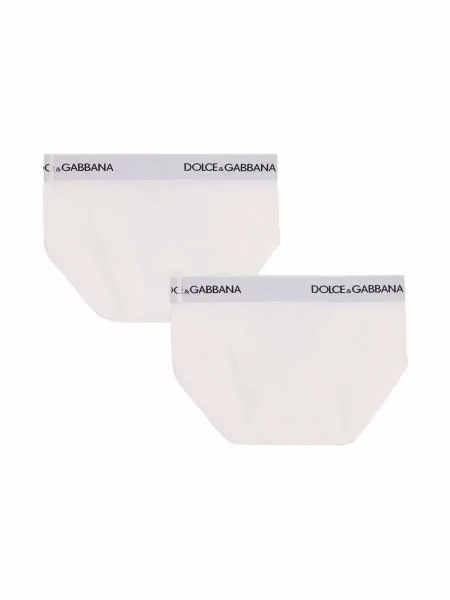 Szorty dziecięce Dolce And Gabbana białe