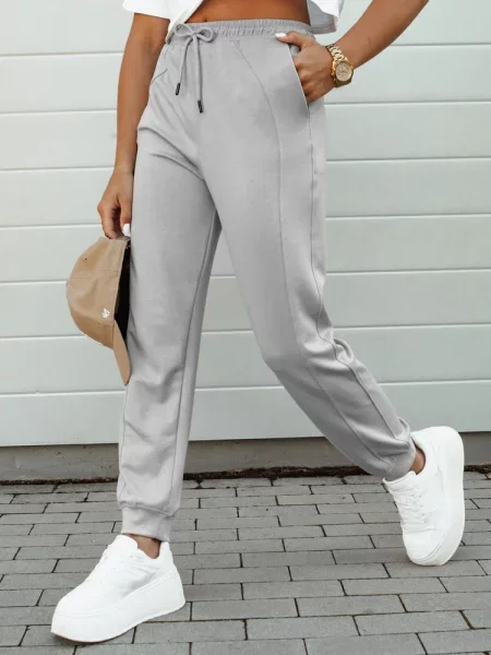 Spodnie dresowe SMILL Dstreet szare