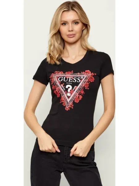 Guess Tricou negru