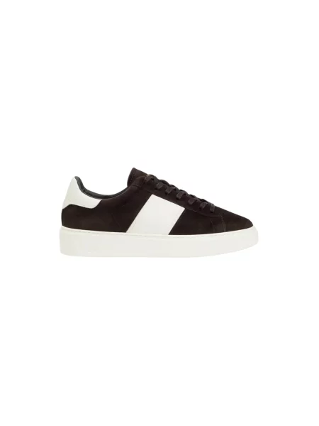 Sneakersy Woolrich klasyczne brązowe