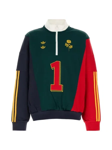Hanorac Adidas cu broderie cu dungi alergare roz