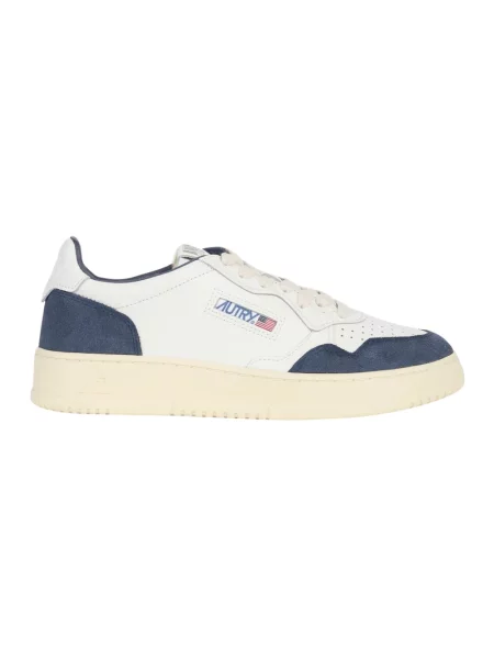 Sneakersy Autry skórzane niebieskie