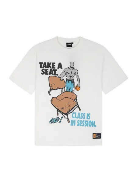 Tričko hnědá / šedá / černá bílá