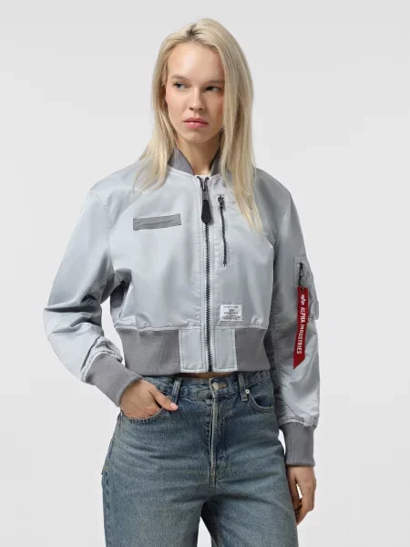 Alpha Industries Бомбер синій