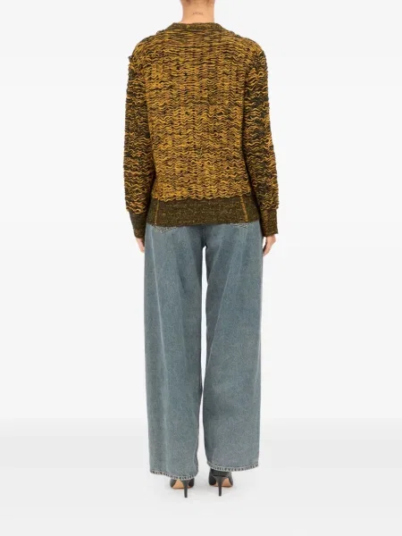 Pulover Mm6 Maison Margiela chunky galben
