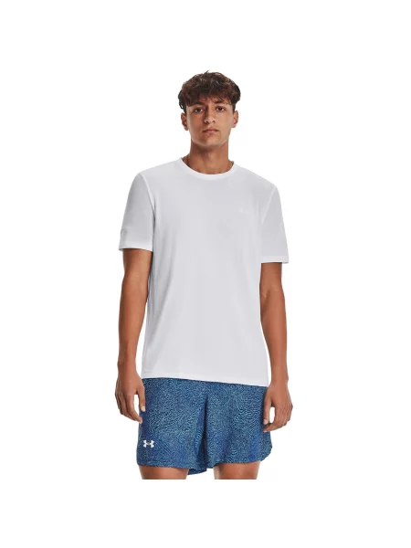 Běžecké tričko Under Armour bílé