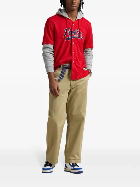 Raštuotas pledas marškinėliai Polo Ralph Lauren dvieiliai juoda