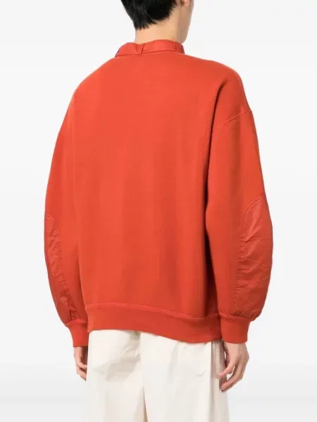 Половин цип суитчър Marant червено