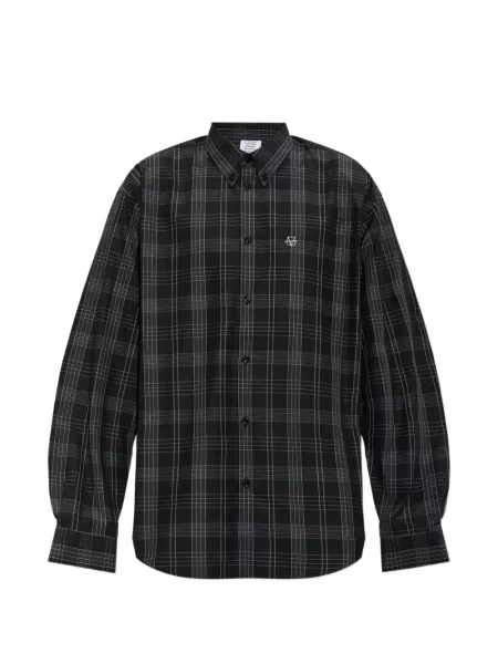 Cămașă Vetements în carouri negru