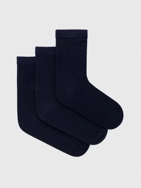 Чорапи United Colors of Benetton 3 броя тъмносиньо