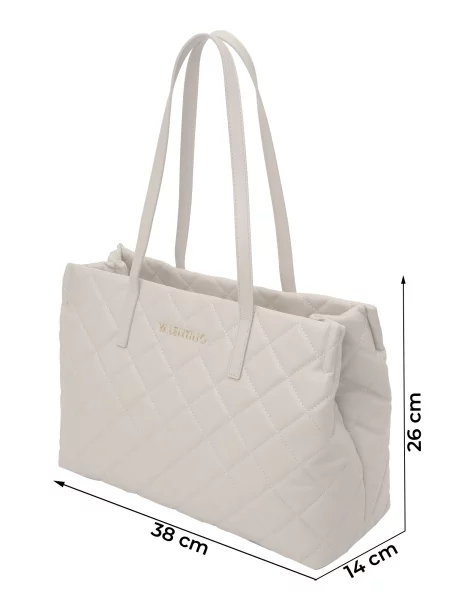 Shopper kabelka Valentino béžová